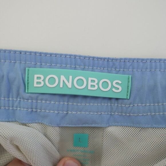 Bonobos Shark Fish Blue Lined Swim Trunks Large 38/9 Mid Rise - Picture 6 of 7